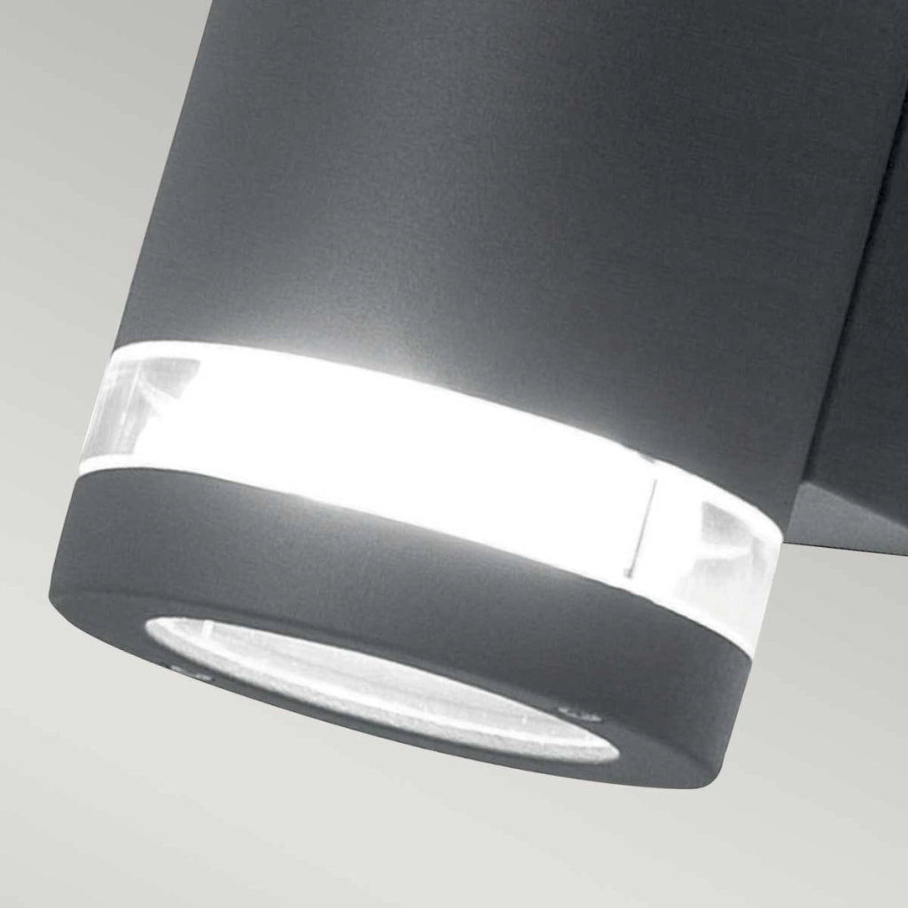 Applique esterna grafite GX53 LED 2x5,7W Elstead Magnus