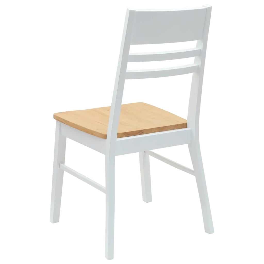 Sedie da pranzo 2 pcs Bianco 43 x 54 x 89 cm