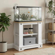Supporto per Acquario Corona Bianco e marrone 60 x 30 x 60 cm 42034032