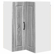 Pensile da cucina | Mobile angolare per parete PORTO Grigio Sonoma 57 x 57 x 80 cm
