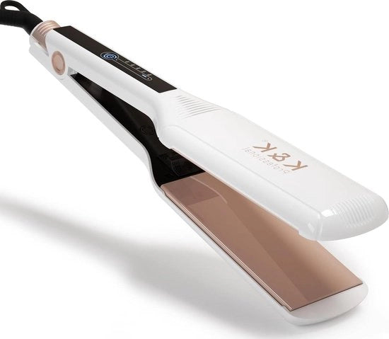 Stilettangia 225 pollici Extra Larga Stilettangia Professionale per Terapia del Dicendo Capelli Piastra di Ricottatura a Tempera Keratinica