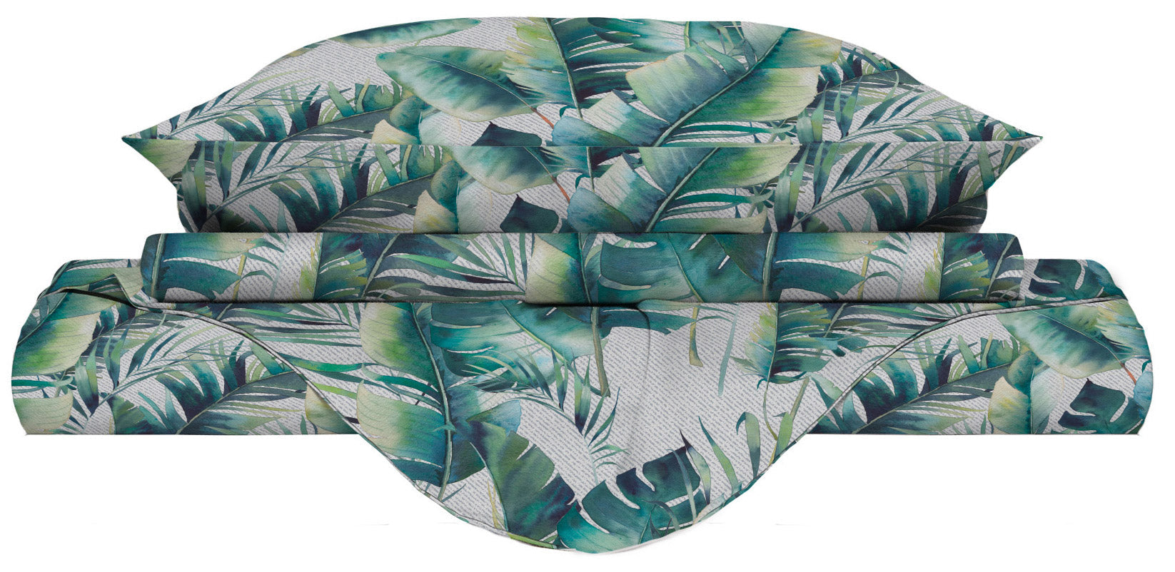 Copripiumino Singolo con Federe Stampato in Microfibra Maui