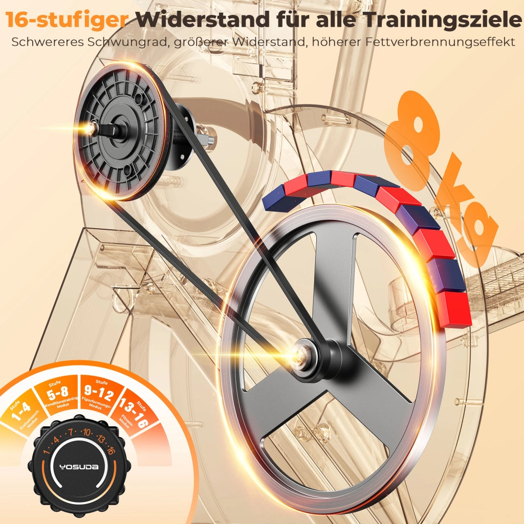 Ellittica 3 in 1 ¨C Zephmum ¨C Crosstrainer Magnetico con Monitor LCD