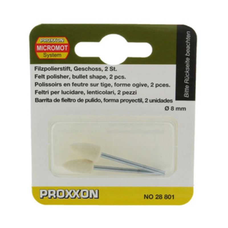 FELTRI CONICI 2 PZ PROXXON 28801