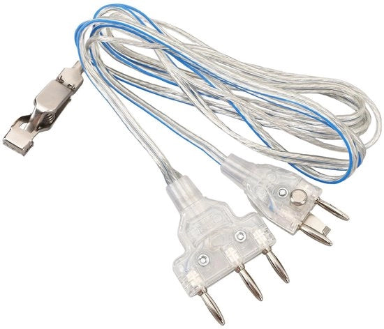 Cavo per Spada - Acciaio Inossidabile/Plastica - Duraturo - Connettore affidabile - Ideale per Competizioni - Peso Leggero 103g - Cavo per Spada