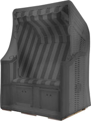 Beach Sun Loungers Universali - Nero - 100 x 130 x 170 cm - 8124