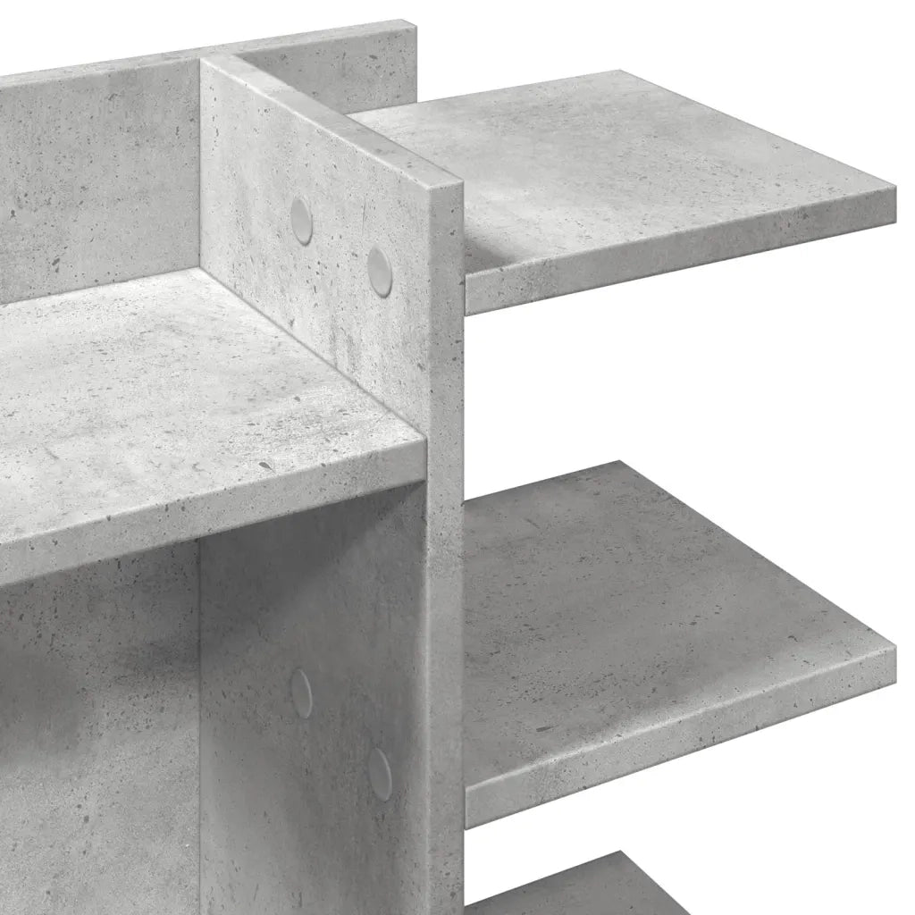 Organizer Scrivania Grigio Cemento 42x21,5x42 cm Multistrato CFW5881473