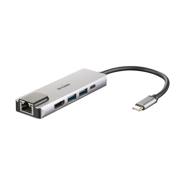 D-link dub-m520 replicatore di porte e docking station per laptop cablato thunderbolt 3 alluminio - DLINE000162