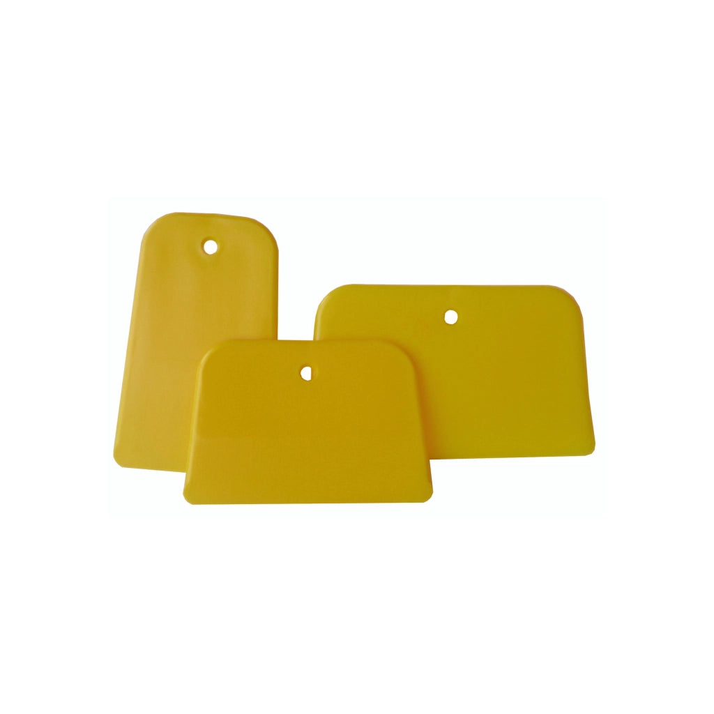 SET 3 SPATOLE IN PLASTICA PER RASATURA