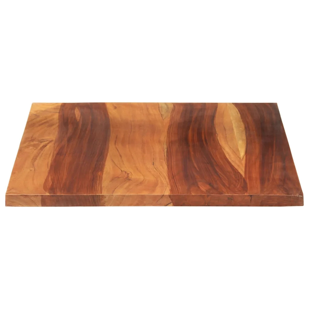 Piano Tavolo in Legno Massello di Acacia 25-27 mm 60x90 cm 285991