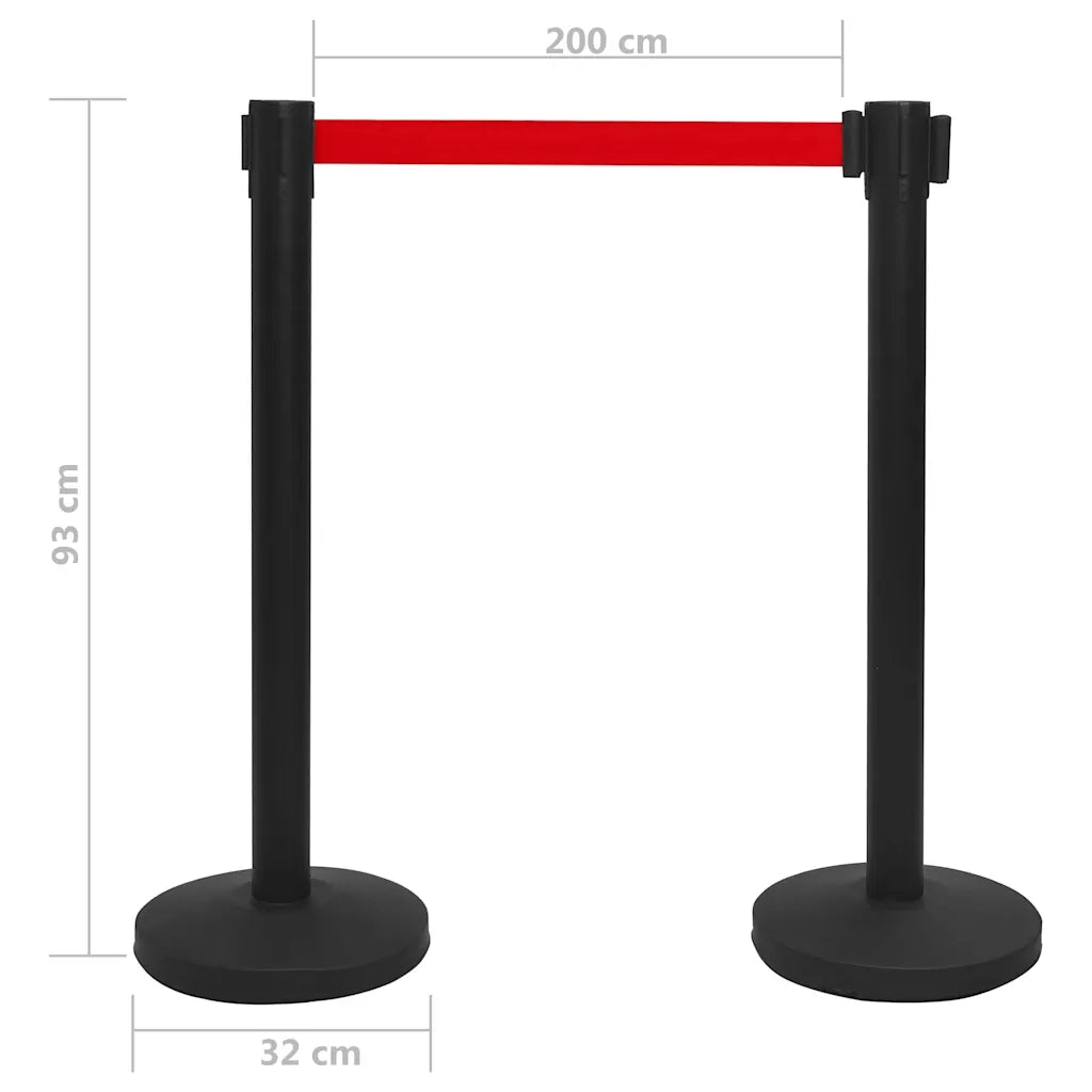 Palletto con Nastro per Aeroporto in Acciaio Nero CFW9682549