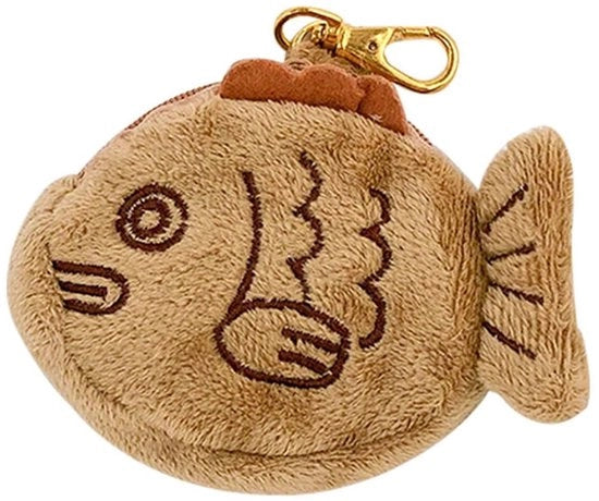 Portafoglio in piuma con catena per chiave - Piccola borsa per donne - Ideale per le chiavi/labiali - Materiale duraturo