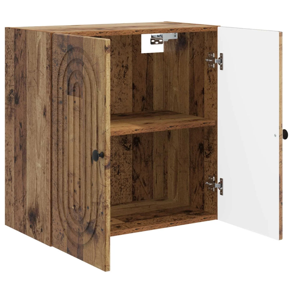 Mobiletto a muro Legno antico 59 x 31 x 60 cm 898073