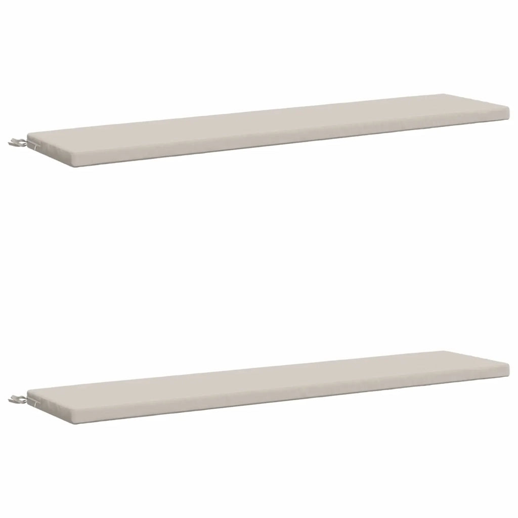 Cuscini per Panchina a 2 Pezzi SOEST 2 pz 100% Poliestere 949203