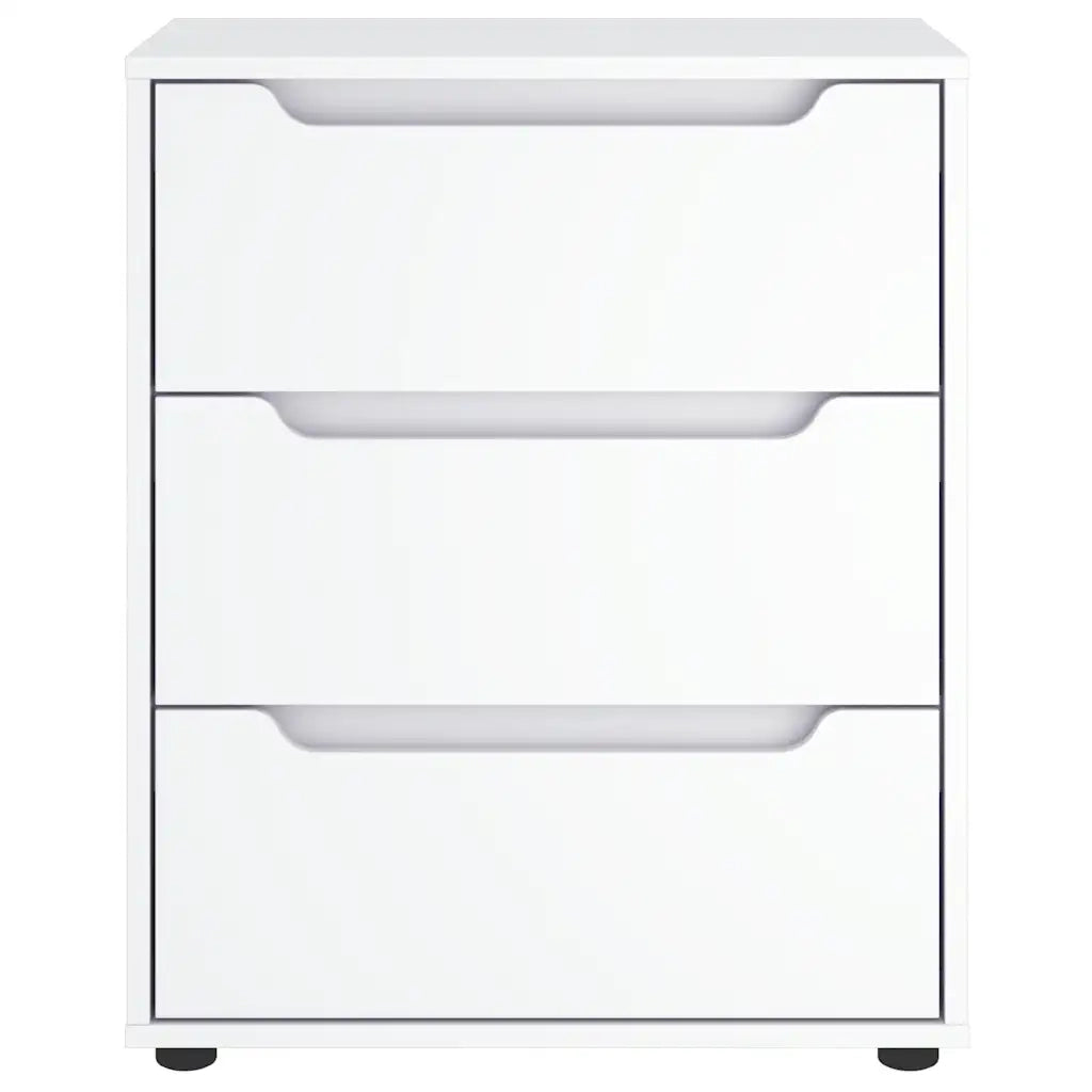 Credenza VISNES Bianca 60x40x73 cm in Legno Multistrato 4108284