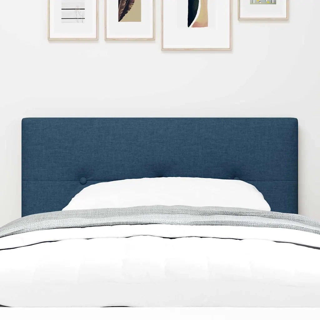 Testiera-Testata-Testiera Decorativa Blu 90 cm Tessuto