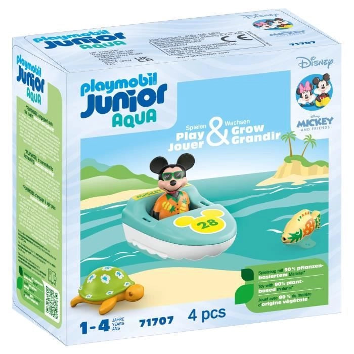 PLAYMOBIL JUNIOR 71707 Junior & Disney: Topolino con la barca