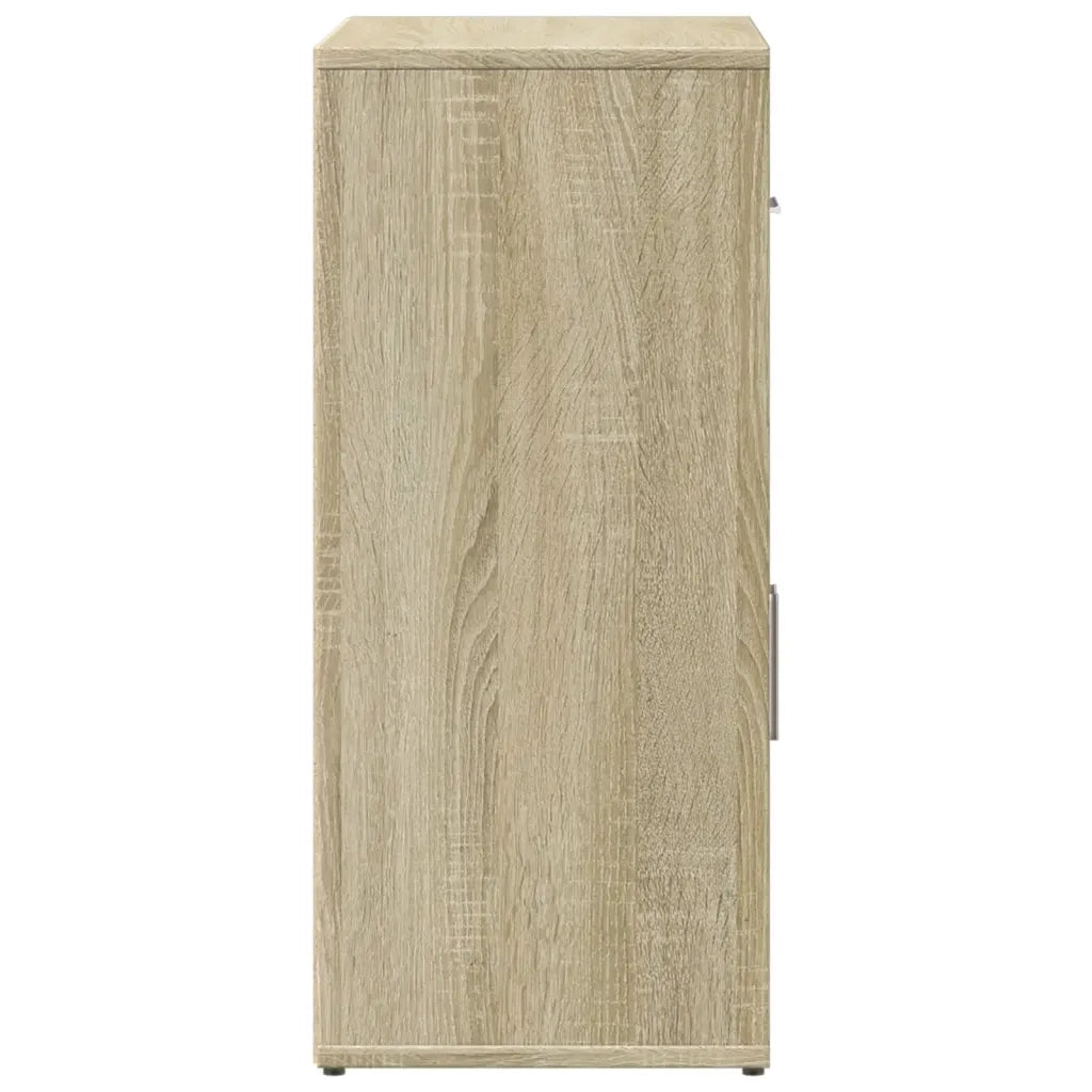 Credenza-Buffet-Armadio da cucina Rovere Sonoma 60x31x70 cm in Legno Multistrato 536591