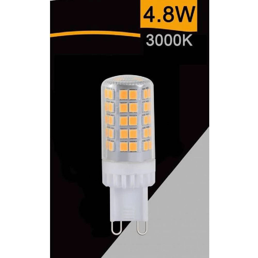 Trade Shop - Lampadina Tubolare Led Smd G9 4.8w 600lm Luce 3000k 6500k 4000k Sparac-g9-4.8w-ce5 -