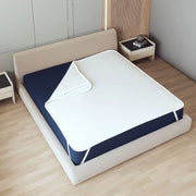 Coprimaterasso Impermeabile Matrimoniale 180x200 con Elastici | Proteggi Materasso Traspirante e Antibatterico | Tessuto Stress Free, Silenzioso, Traspirante e Anallergico