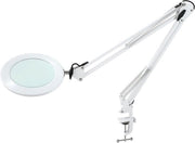 Lampo di ingrandimento 5 dioptrie - multifunzionale - 1 pezzo - bianco - vetro reale - 105 mm