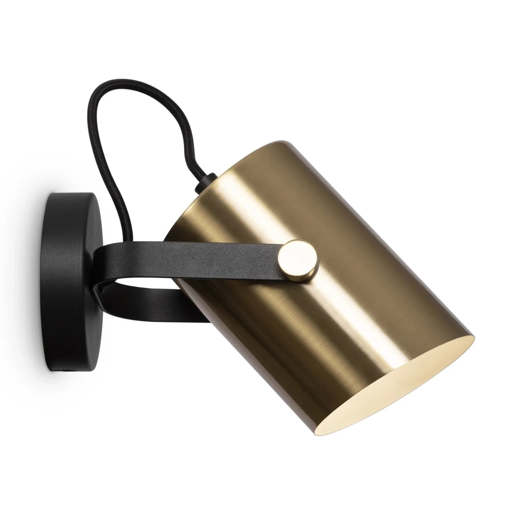 Maytoni Applique moderna Elori 1 luce E27 nero metallo