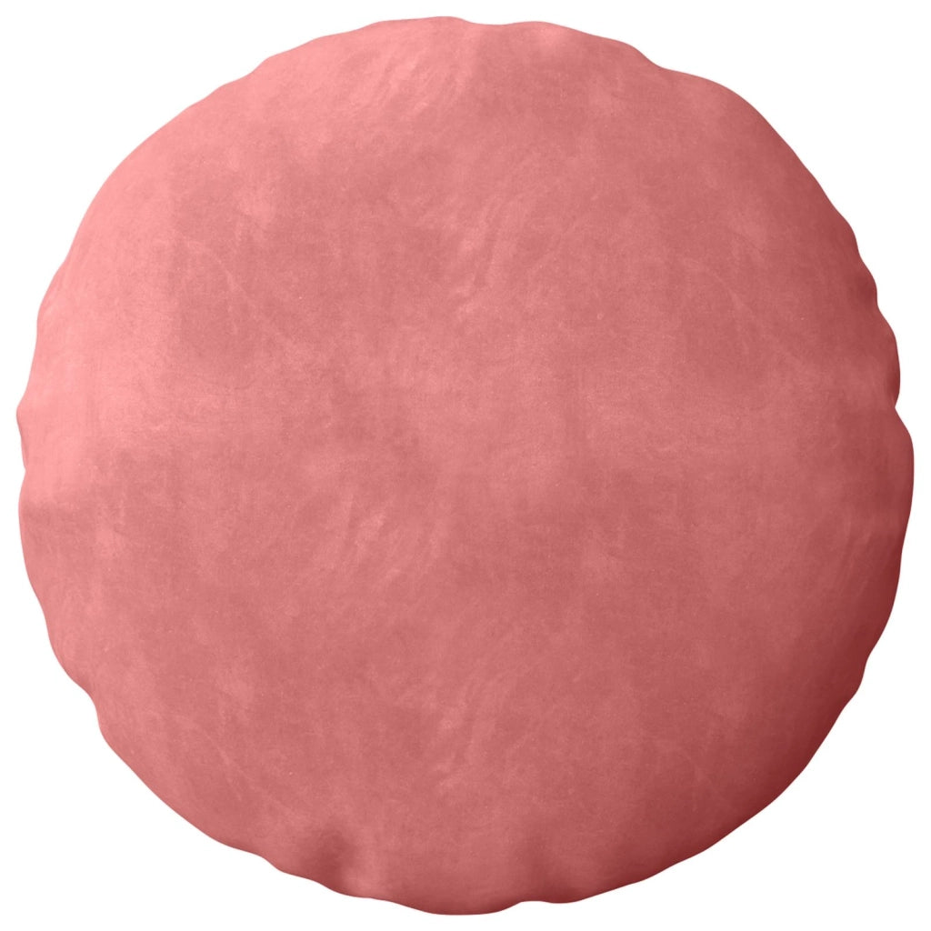Federa 2 pcs HEERLEN Rosa Ø 30 cm Velluto 921893