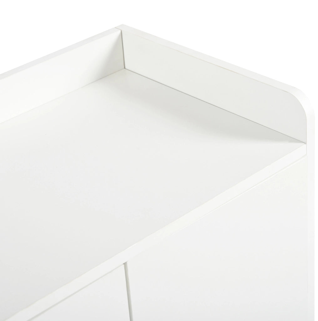 Credenza moderna con 4 ante, 1 cassetto e ripiano regolabile