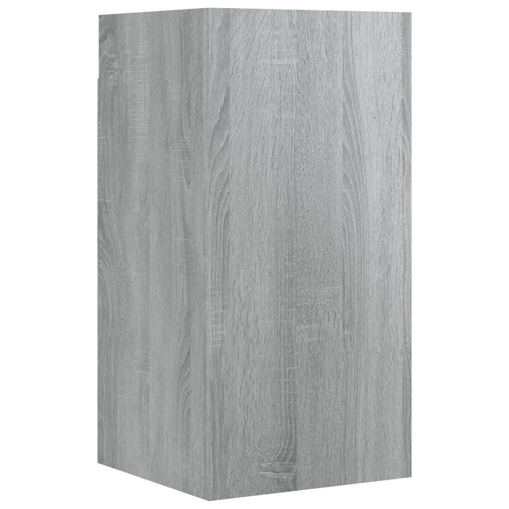 Set di Mobili Porta TV 7 pz Grigio Sonoma in Legno Multistrato cod mxl 26359