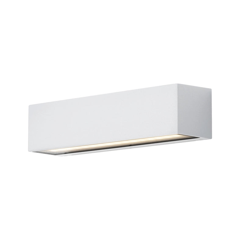 WILLY Applique Biemissione con attacco E27, Potenza 15W, IP54, Struttura Bianca in Alluminio pressofuso - Rossini Illuminazione