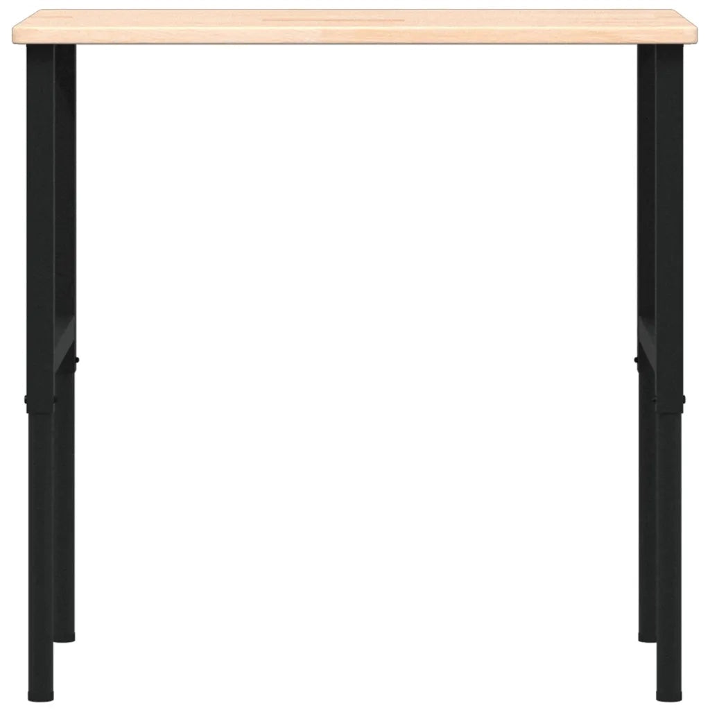 Banco da Lavoro 100x60x(71,5-98) cm Legno Rovere Rettangolare 3309678