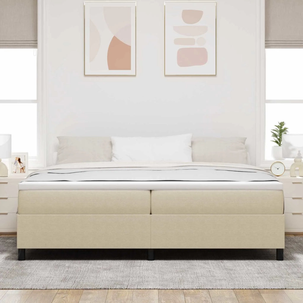Struttura letto piattaforma Grigio Verde 200 x 200 cm 3337431