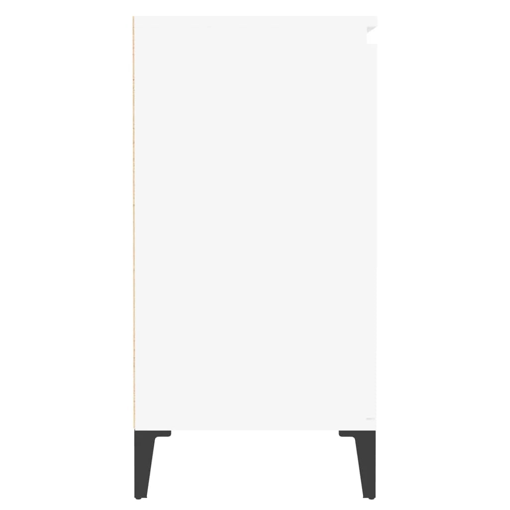 Buffet credenza cassettiera armadio mobile contenitore organizer per cucina soggiorno salotto 60 x 35 x 70 cm legno ingegnerizzato bianco 02_0030353