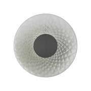 SOLARIS Applique 12W 3000K CRI90 IP20 - Struttura Titanio con Vetro Balloton Fumè, Lampada da Parete Design - Rossini Group