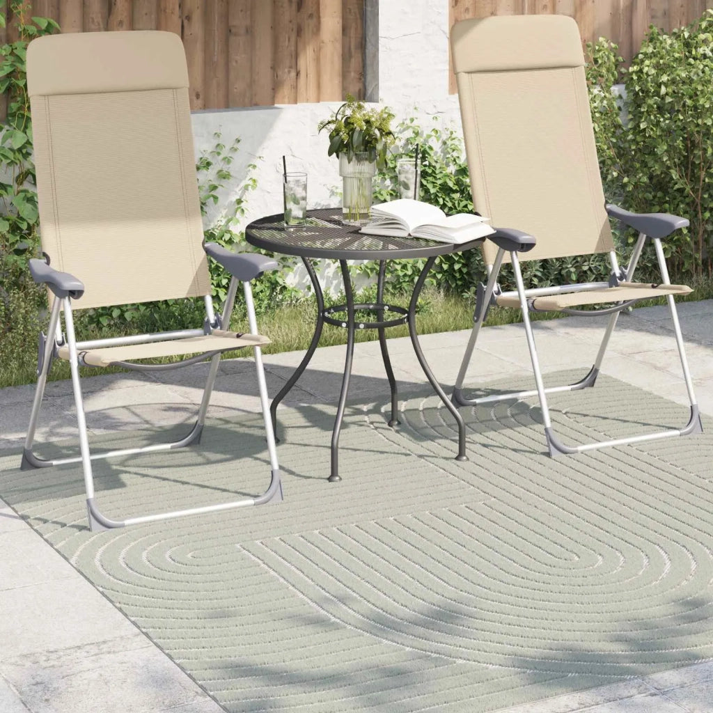 Tappeti per area Quadrato PALMERAS Verde 200 x 200 cm