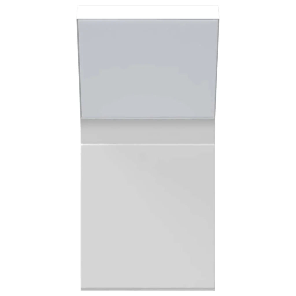 Applique LED da esterno 10 x 15 x 22 cm resistente alle intemperie illuminazione ambientale alluminio bianco 02_0056587
