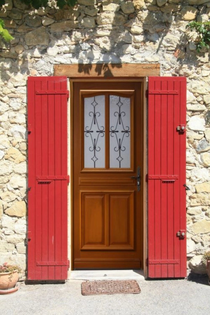 Porta d'ingresso Perret modello 215X90 a spinta sinistra (dimensioni della tabella) senza maniglia