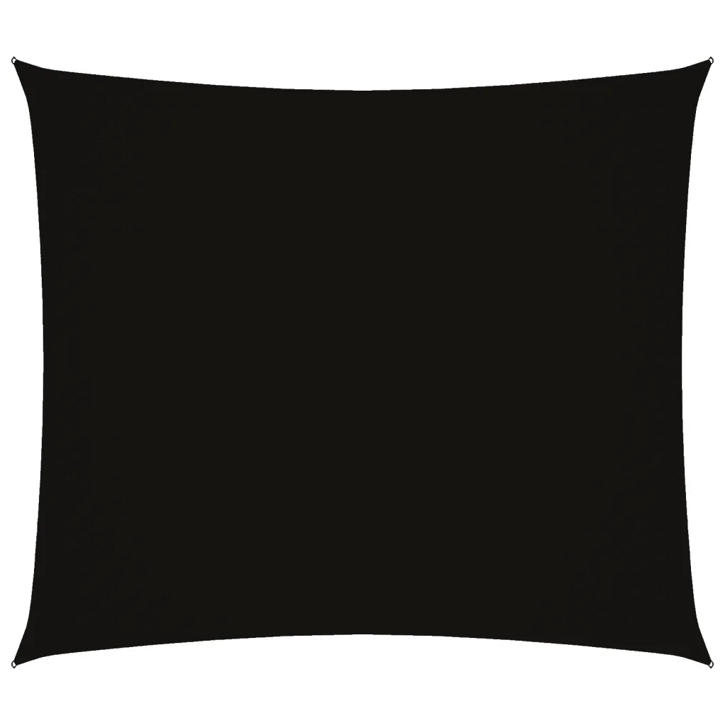 Parasole a Vela Oxford Rettangolare 2,5x3 m Nero
