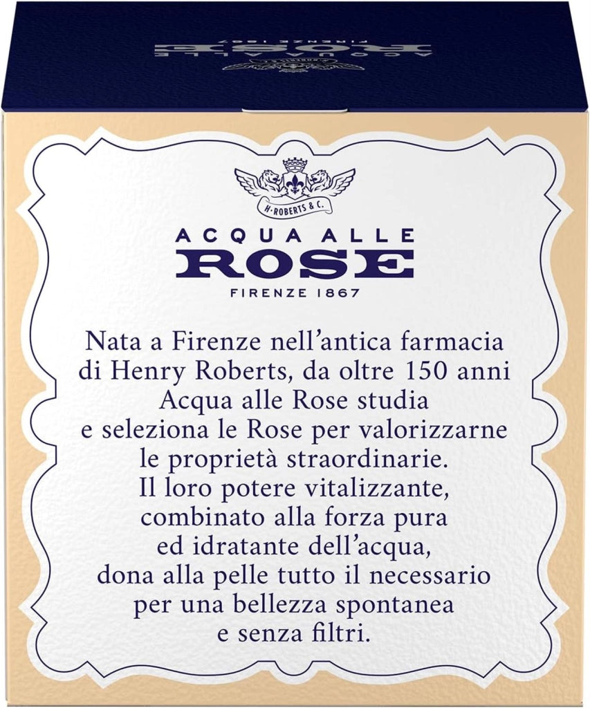 ACQUA ALLE ROSE CREMA VISO ANTIRUGHE LEVIGANTE CON ESTRATTO NUTRIENTE DI ROSA CENTIFOLIA E OLIO DI ARGAN 50 ML