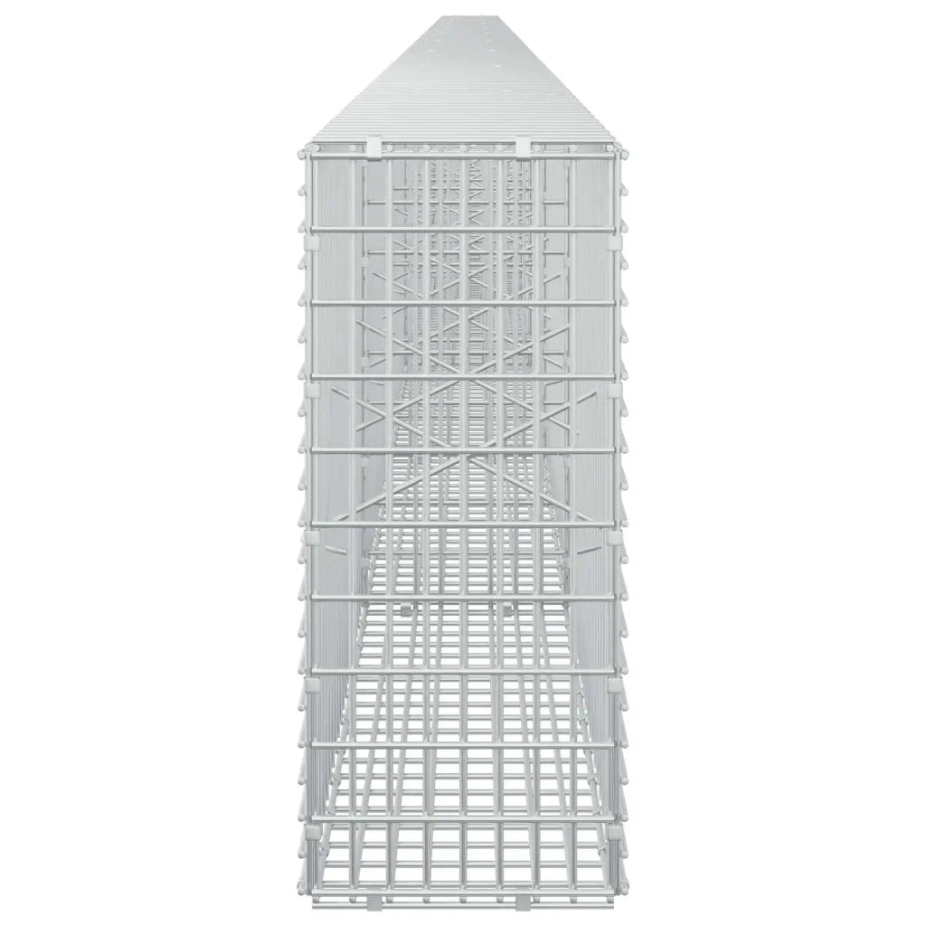 Gabione con filo da 3,5 mm e rete da 5x2,5 cm 950x20x50 cm 3461653