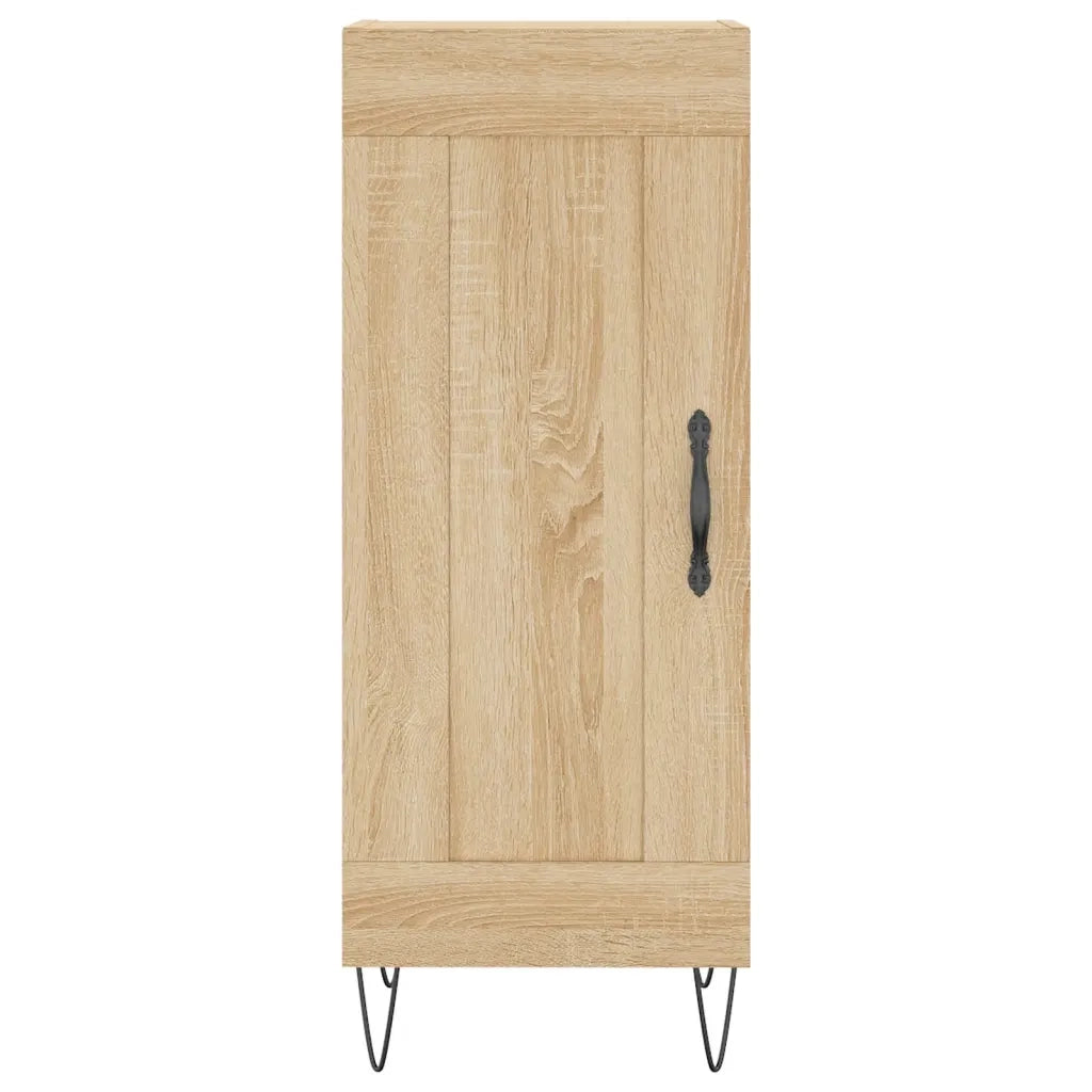 Credenza-Buffet-Armadio da cucina Rovere Sonoma 34,5x34x90 cm in Legno Multistrato 363612