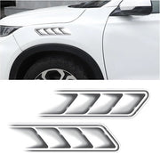 Due pezzi di cappelliera turbo ventilata per aspirazione d'aria - accessori modificati.