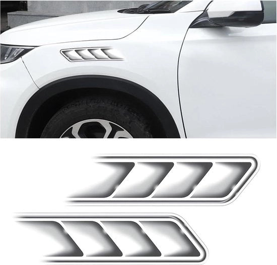 Due pezzi di cappelliera turbo ventilata per aspirazione d'aria - accessori modificati.