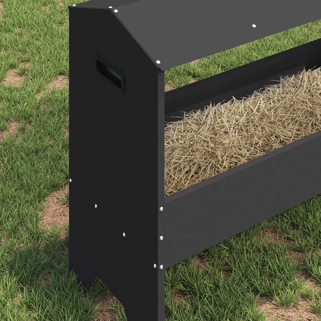 Abbeveratoio per bestiame Nero 79 x 35 x 62 cm CFW8524086