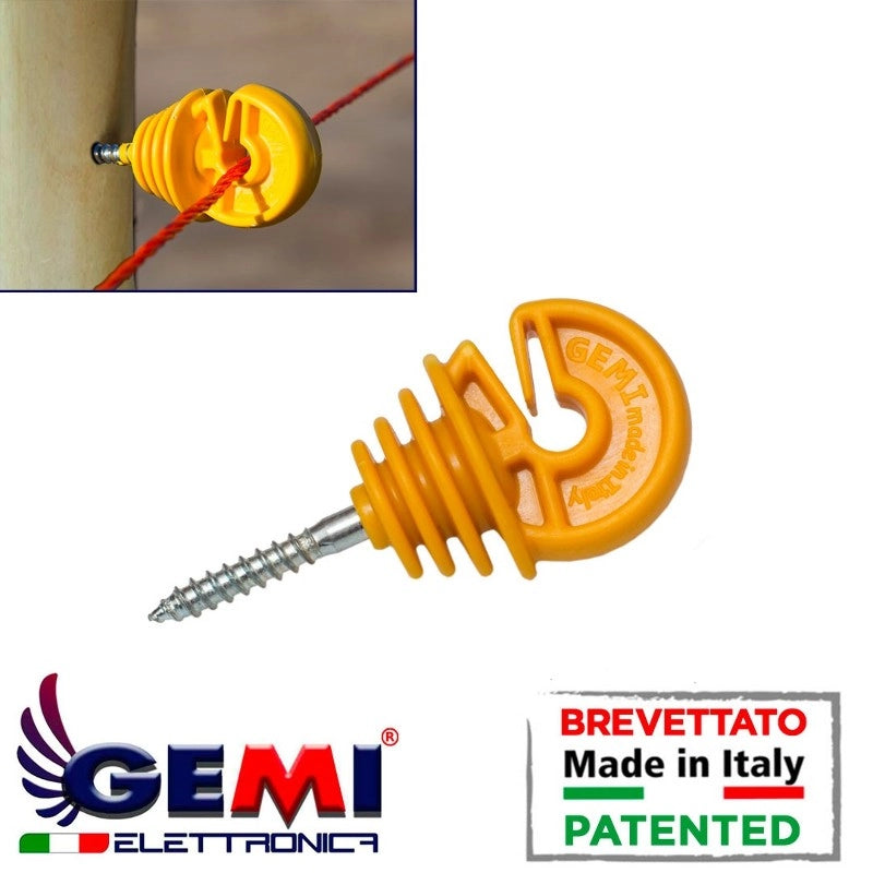 Isolatori Per Pali In Legno 100 Pz Per Recinto Elettrico Recinzioni Elettrificate Per Cinghiali Cavalli Galline Volpi