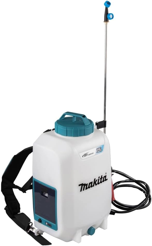 Makita DUS158Z - Spruzzatore da giardino a zaino da 18 V agli ioni di litio LXT – Batterie e caricabatterie non inclusi