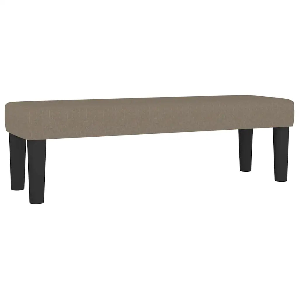 Panca Tortora 100x30x30 cm in Tessuto CFW2760386