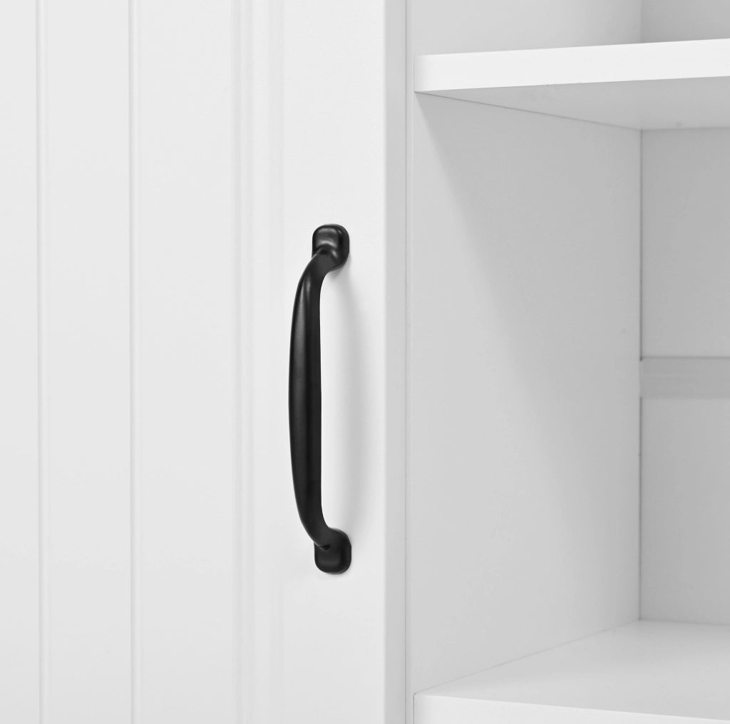 Isola da cucina con piano ribaltabile 110x34 cm e 2 sgabelli bianca HAVRYA