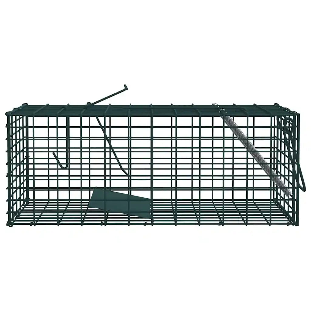 Trappola per animali Verde 31 x 13 x 12cm Acciaio CFW9170543