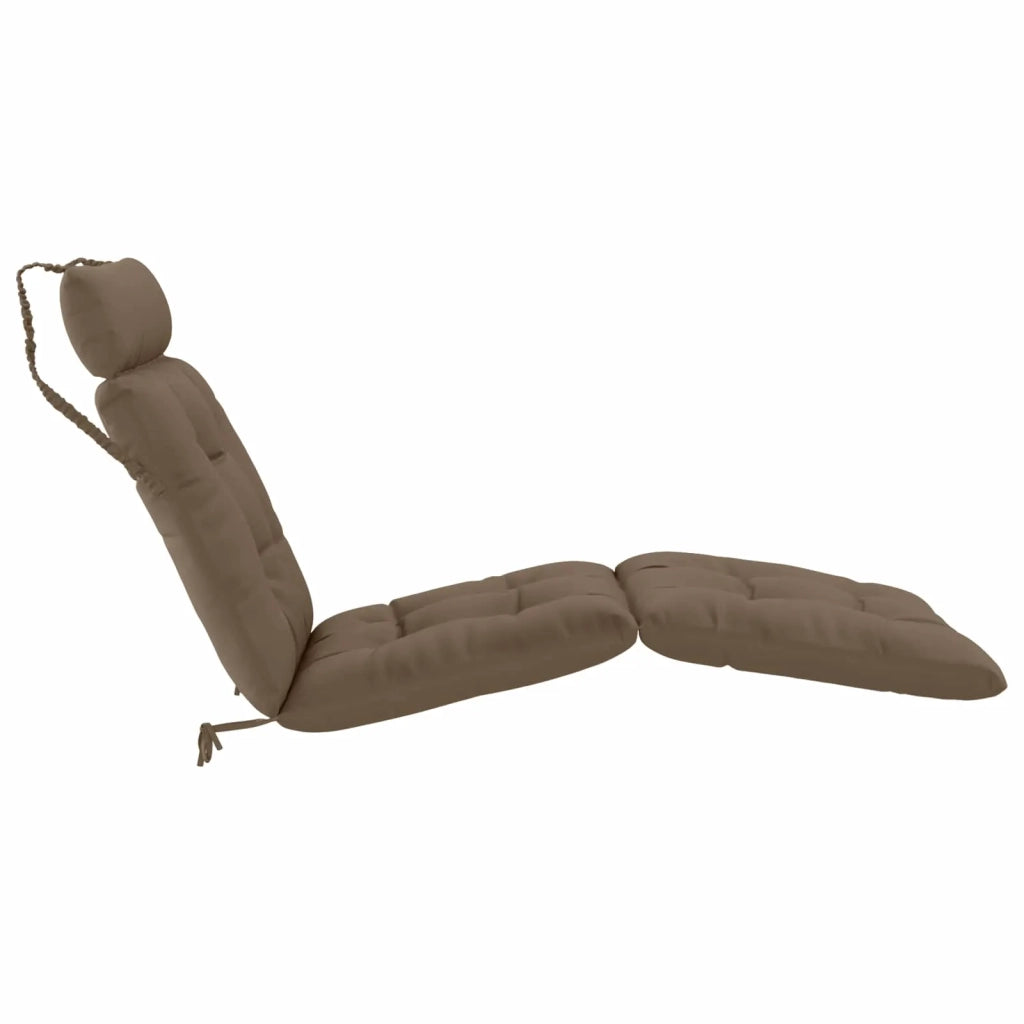 Cuscino per Lettino VIANEN 100% Poliestere Tortora 953940